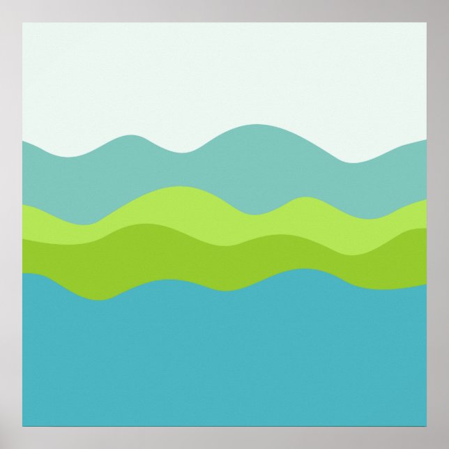 Póster Península Verde (Frente)