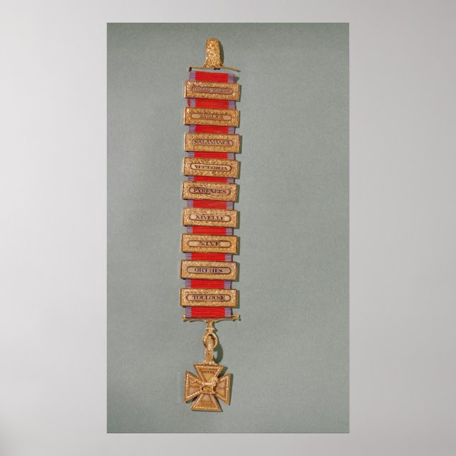 Póster Peninsular Gold Cross, c.1813 (Frente)