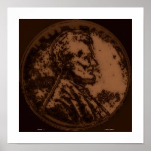 Póster Penique 1943 del trigo 3