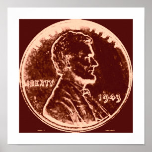 Póster Penique 1943 del trigo 5