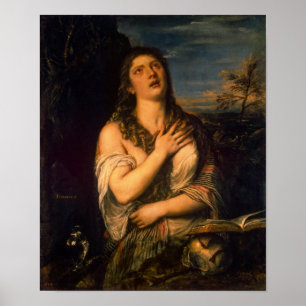 Póster Penitent Magdalene