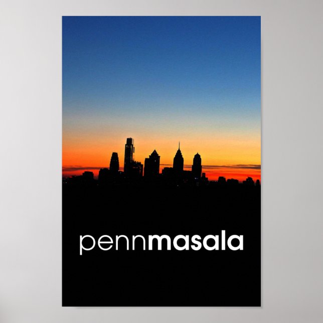 Póster Penn Masala Skyline Poster (Frente)