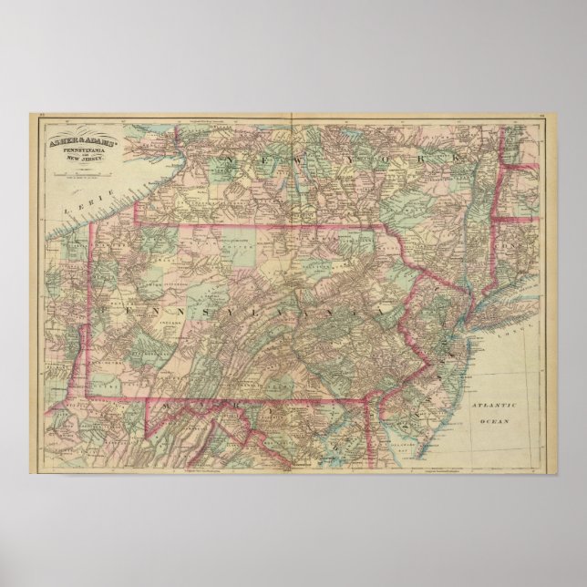 Póster Penn, NJ (Frente)