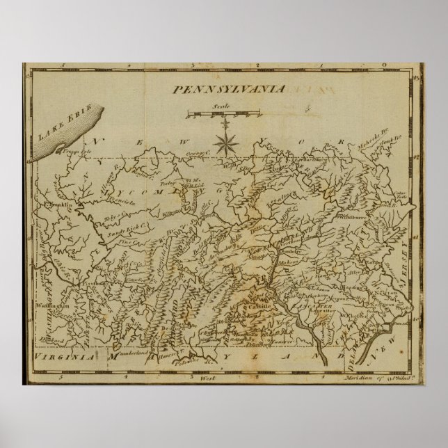 Póster Pennsylvania (Frente)