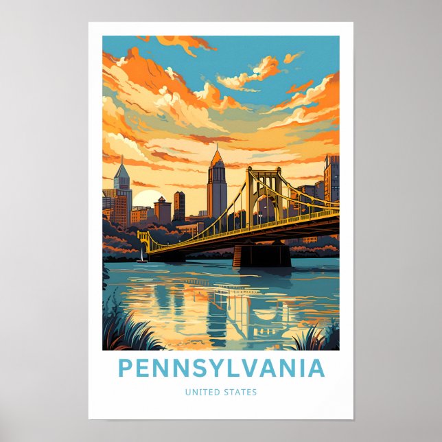 Póster Pennsylvania (Frente)