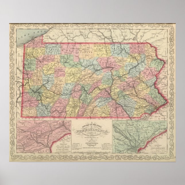 Póster Pennsylvania 10 (Frente)