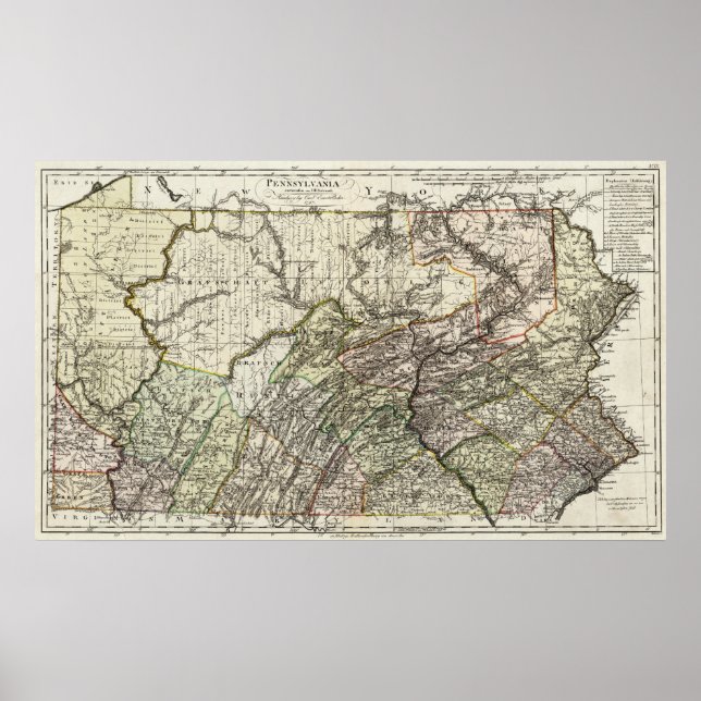 Póster Pennsylvania 10 (Frente)