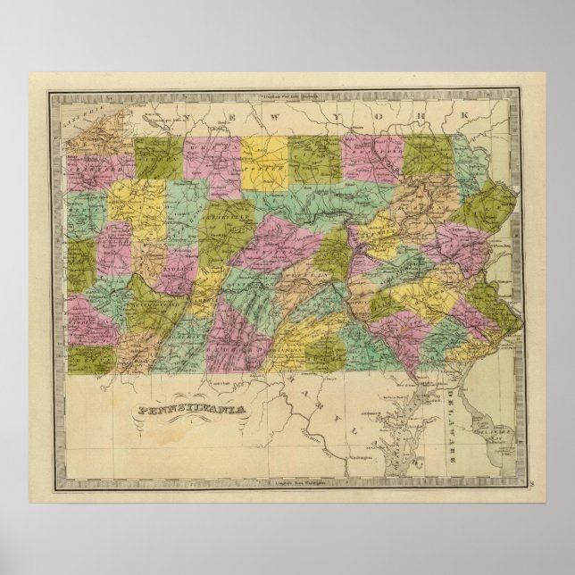 Póster Pennsylvania 8 (Frente)