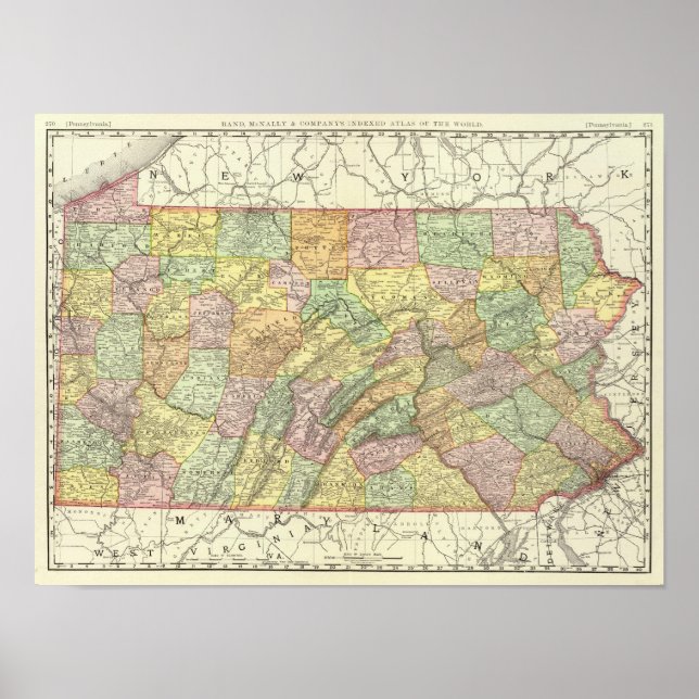 Póster Pennsylvania 9 (Frente)