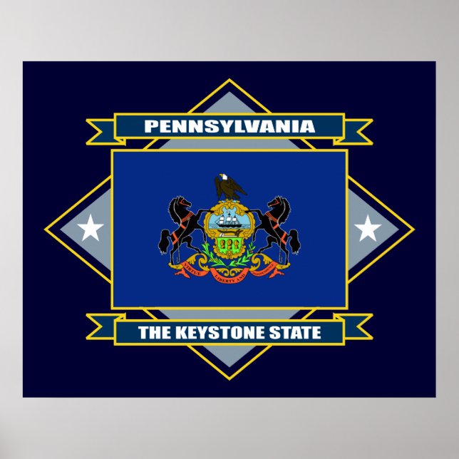 Póster Pennsylvania Diamond (Frente)