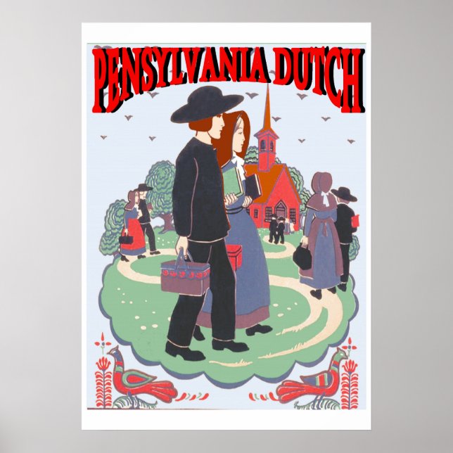 Póster Pennsylvania Dutch (Frente)