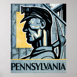 Póster Pennsylvania WPA