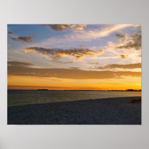 Póster Pensacola Beach Sunset
