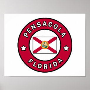 Póster Pensacola Florida