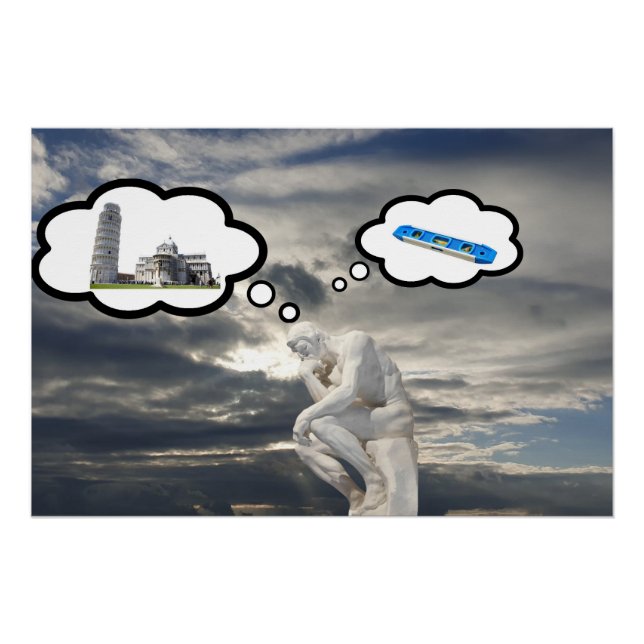 Póster Pensador (Anverso)