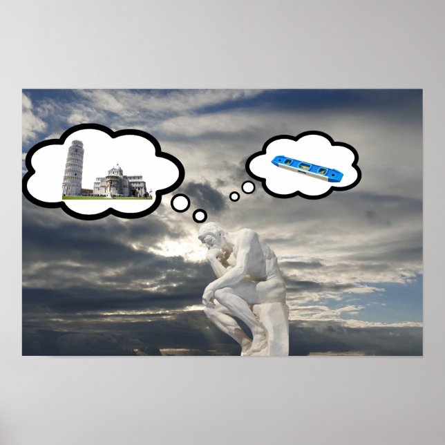 Póster Pensador (Frente)