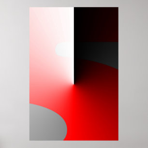 Póster Pensamiento hacia fuera ruidosamente -