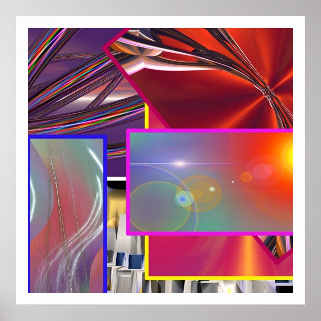 Póster Pensamientos aleatorios 1 (Frente)