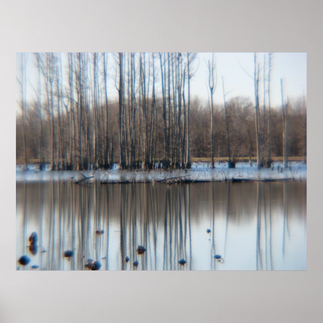 Póster Pensamientos sobre la reflexión (Frente)