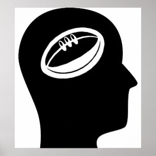 Póster Pensando en el rugby