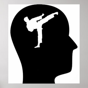 Póster Pensando en Karate