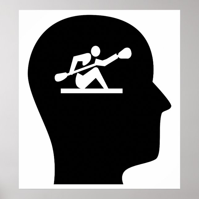 Póster Pensando en Kayak (Frente)