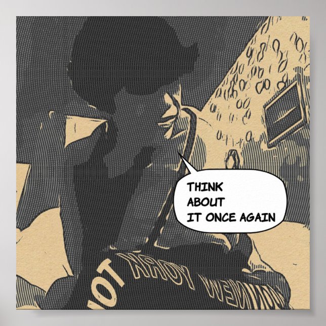 Póster Pensar (Frente)