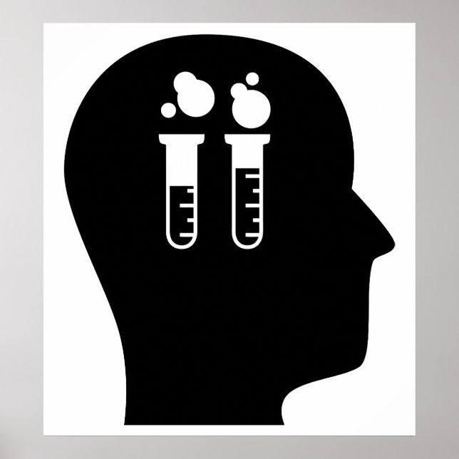 Póster Pensar en la bioquímica (Frente)