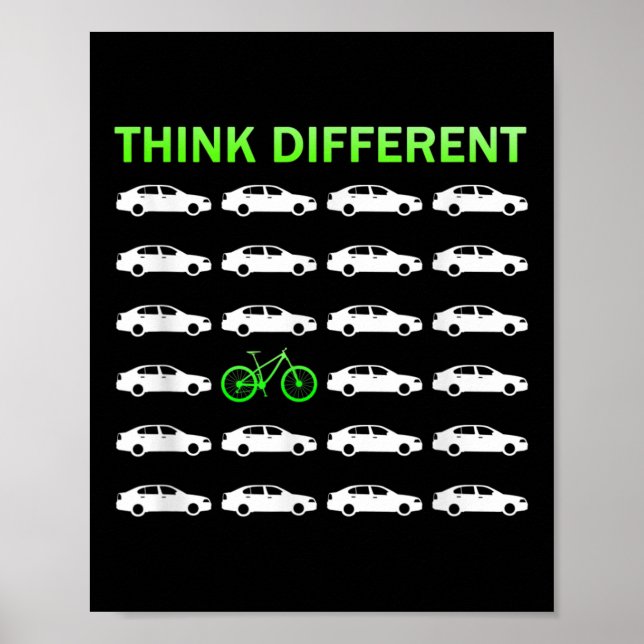 Póster Pensar en la protección ambiental de las diferente (Frente)