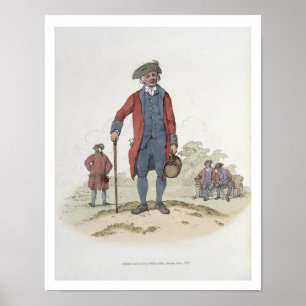 Póster Pensionista del Chelsea, de 'Costume de Gran Breta