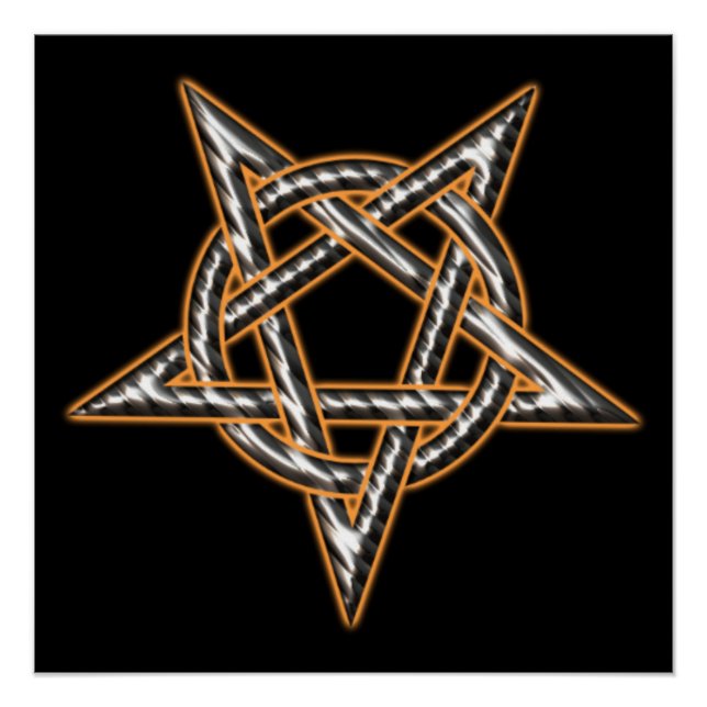 Póster Pentagram (Anverso)
