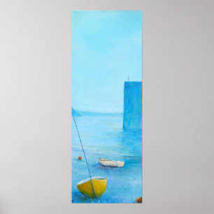 Póster Penzance durante la bajamar