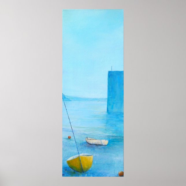 Póster Penzance en la marea baja (Frente)