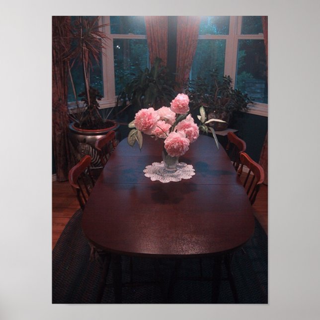 Póster Peonies (Frente)