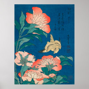 Póster Peonies y una famosa pintura canaria