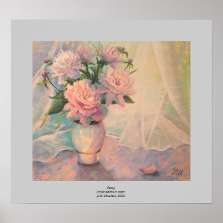 Póster Peony.