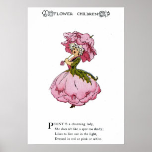 Póster Peony