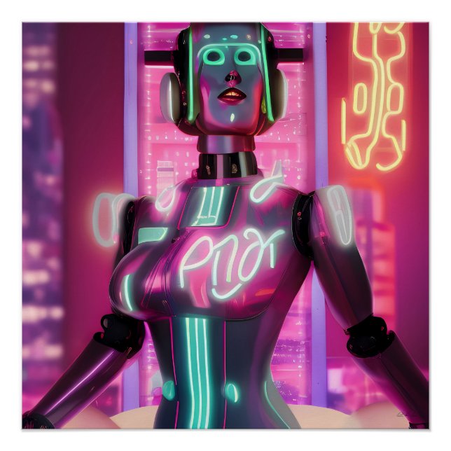 Póster People Who Hate AI Art (Anverso)