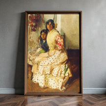 Pepilla y su hija, Joaquín Sorolla
