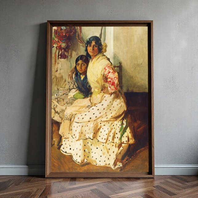 Póster Pepilla y su hija, Joaquín Sorolla (Subido por el creador)