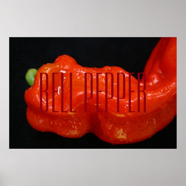 Póster Pepper de Campana Roja (Frente)
