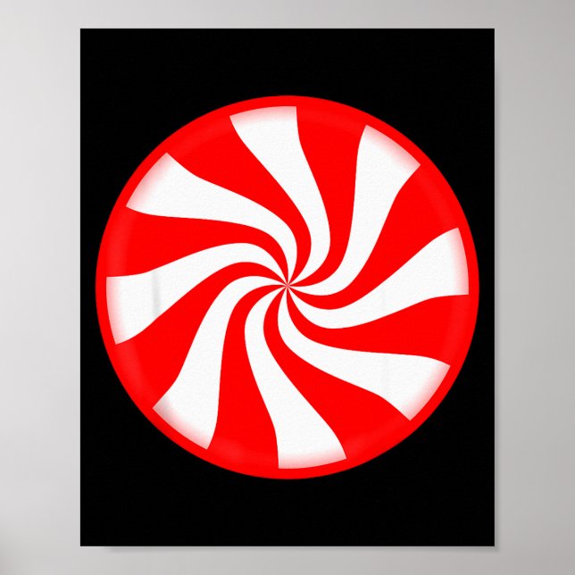 Póster Peppermint Candy Christmas  (Frente)