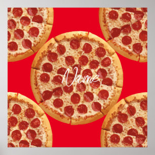 Póster Pepperoni Pizza Thunder_Cove