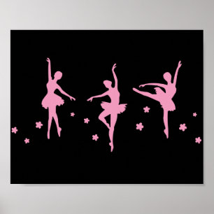 Póster Pequeña Ballerinas Poster