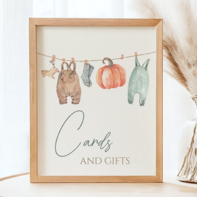 Póster Pequeña Calabaza Cae Ropa Chicas Tarjetas y Regalo (Subido por el creador)