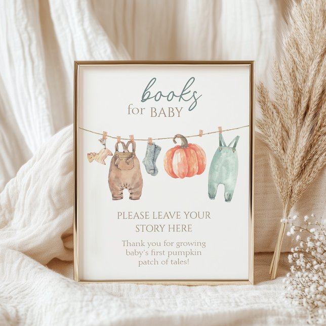 Póster Pequeña Calabaza Cae Ropa Niño Libros Para Bebé (Subido por el creador)