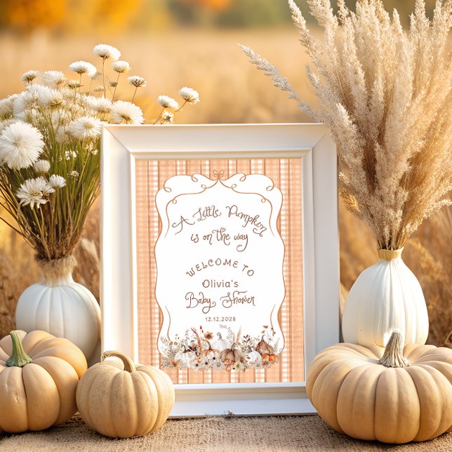Póster Pequeña calabaza en el camino a la bienvenida de B (Subido por el creador)