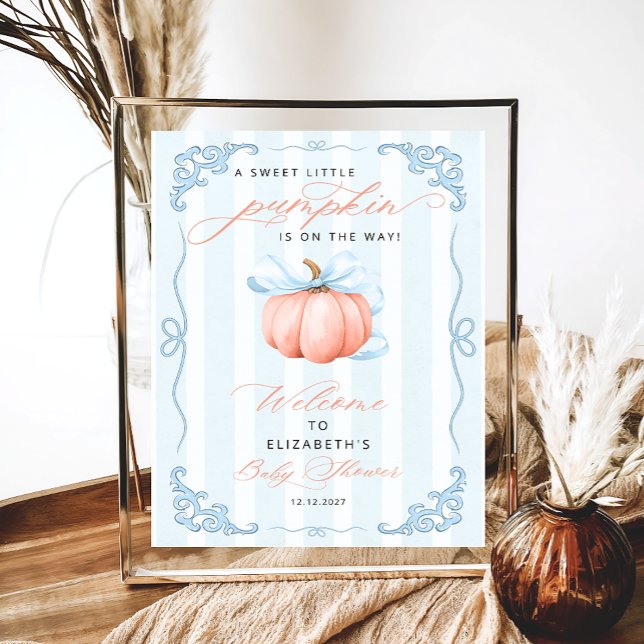 Póster Pequeña Calabaza En El Camino De Dar La Bienvenida (Subido por el creador)