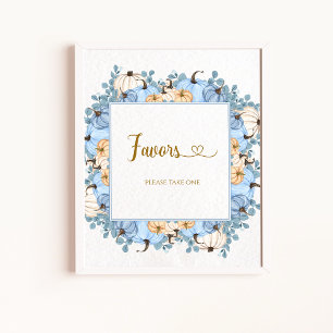 Póster Pequeña calabaza favorece al Poster