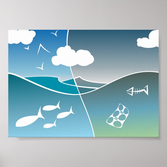 Póster Pequeña campaña antioceánica (Frente)